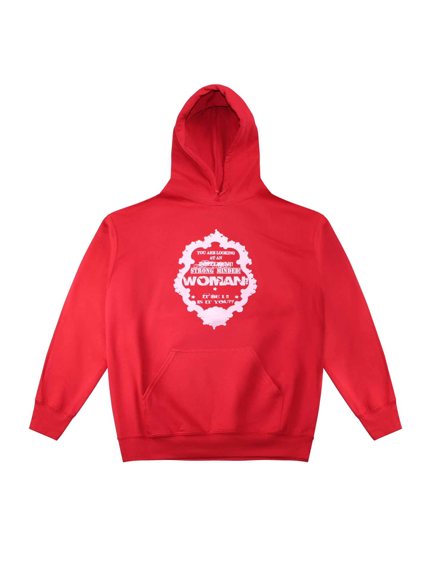 STRONG MINDED WOMAN MIRROR HOODIE