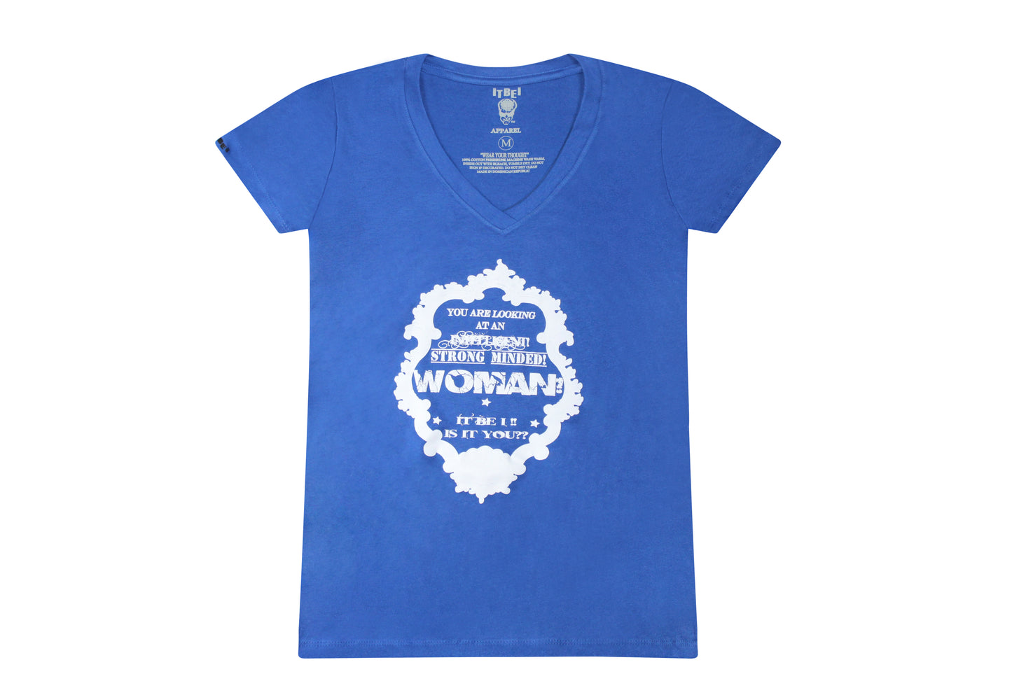 STRONG MINDED WOMAN MIRROR V-NECK