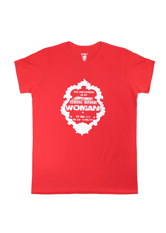 STRONG MINDED WOMAN MIRROR T-SHIRT